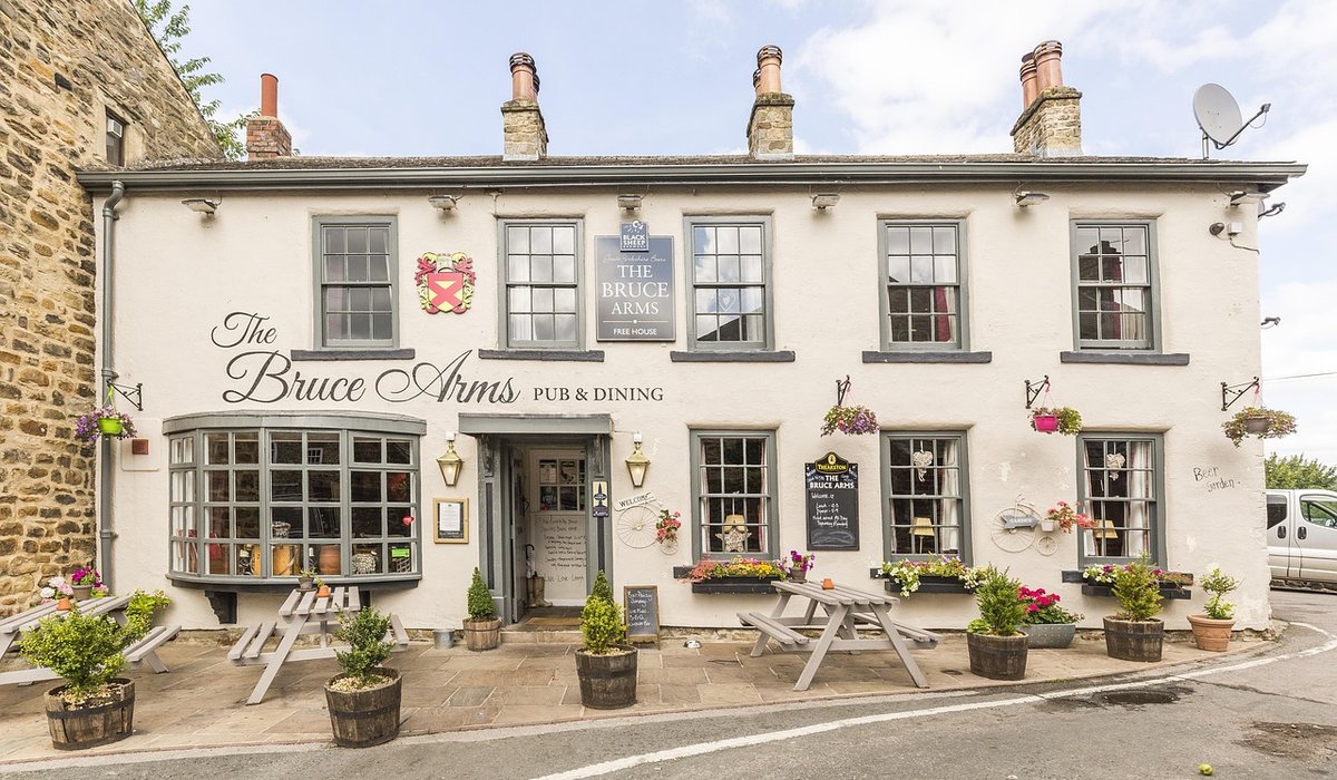 Planting Herbs and Flowers for Pub Borders